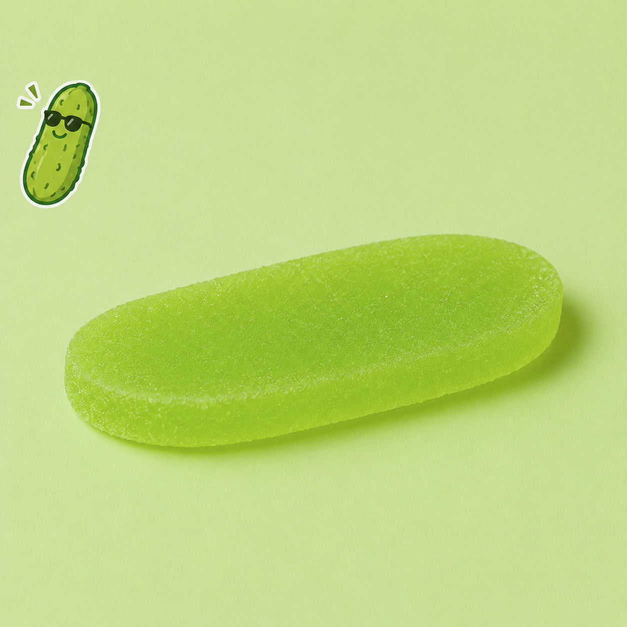 Pickle Crystal Candy